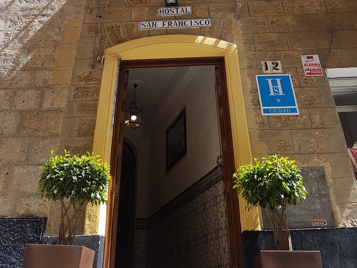 Hostal San Francisco Cádiz Exteriér fotografie